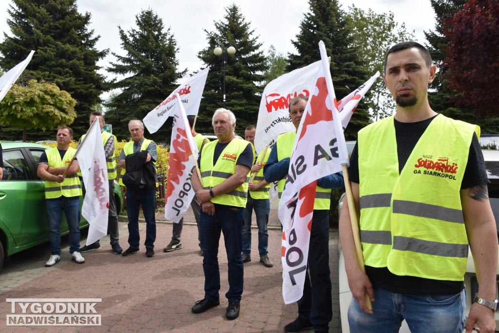 Protest w Grzybowie