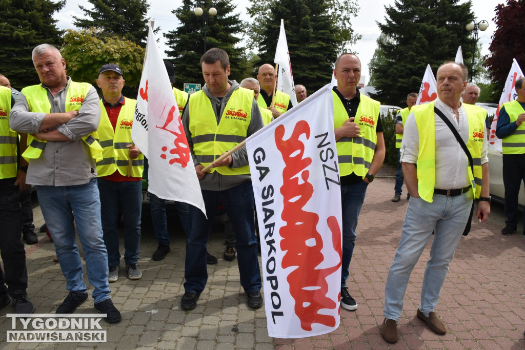 Protest w Grzybowie