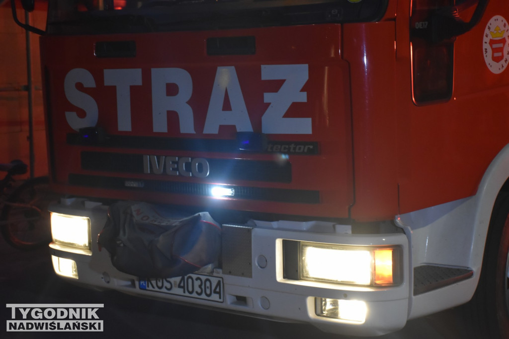 Powitanie wozu strażackiego w Suchorzowie