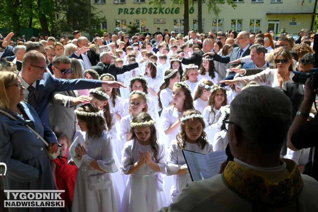 Pierwsza Komunia Święta w parafii Chrystusa Króla