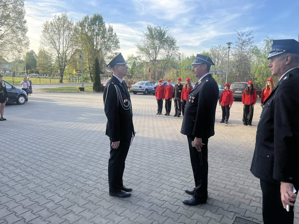 Ślubowanie MDP w OSP Mokrzyszów