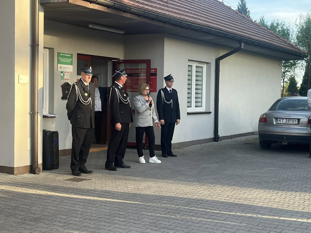 Ślubowanie MDP w OSP Mokrzyszów