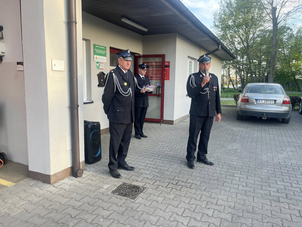Ślubowanie MDP w OSP Mokrzyszów