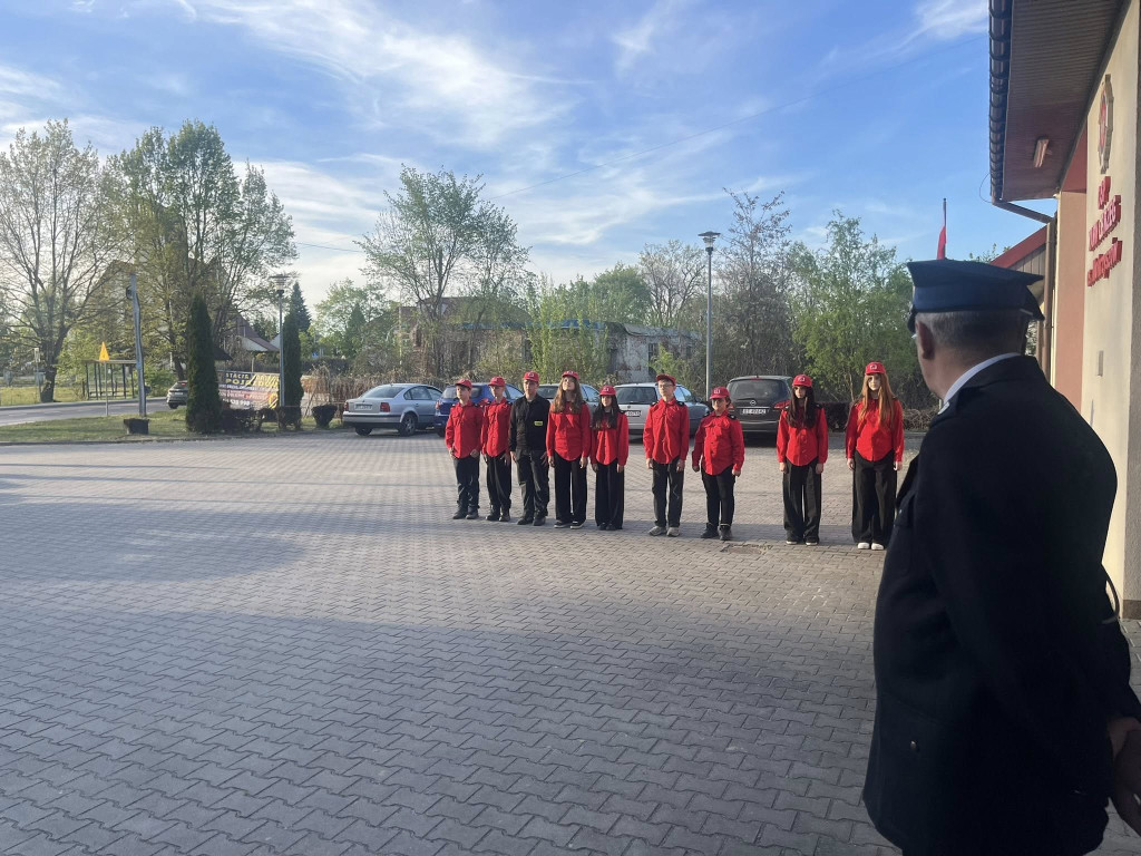 Ślubowanie MDP w OSP Mokrzyszów