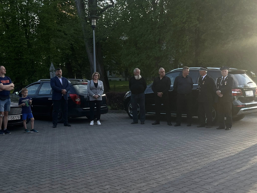 Ślubowanie MDP w OSP Mokrzyszów