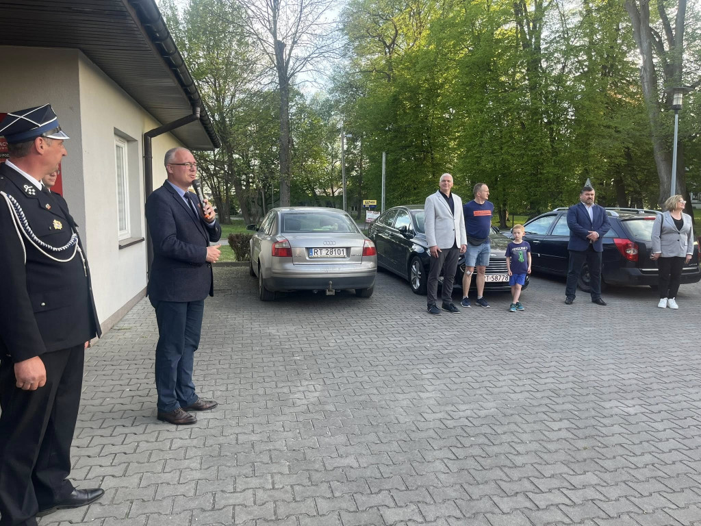 Ślubowanie MDP w OSP Mokrzyszów