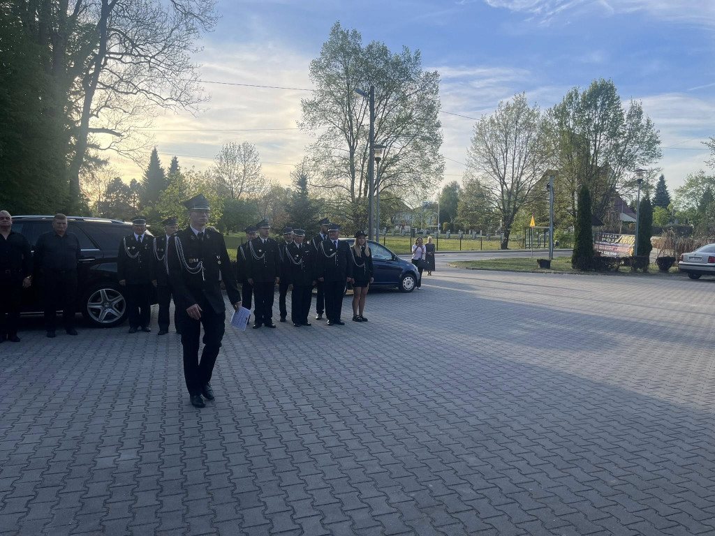Ślubowanie MDP w OSP Mokrzyszów