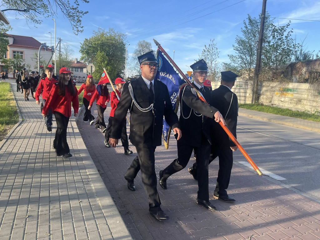 Ślubowanie MDP w OSP Mokrzyszów