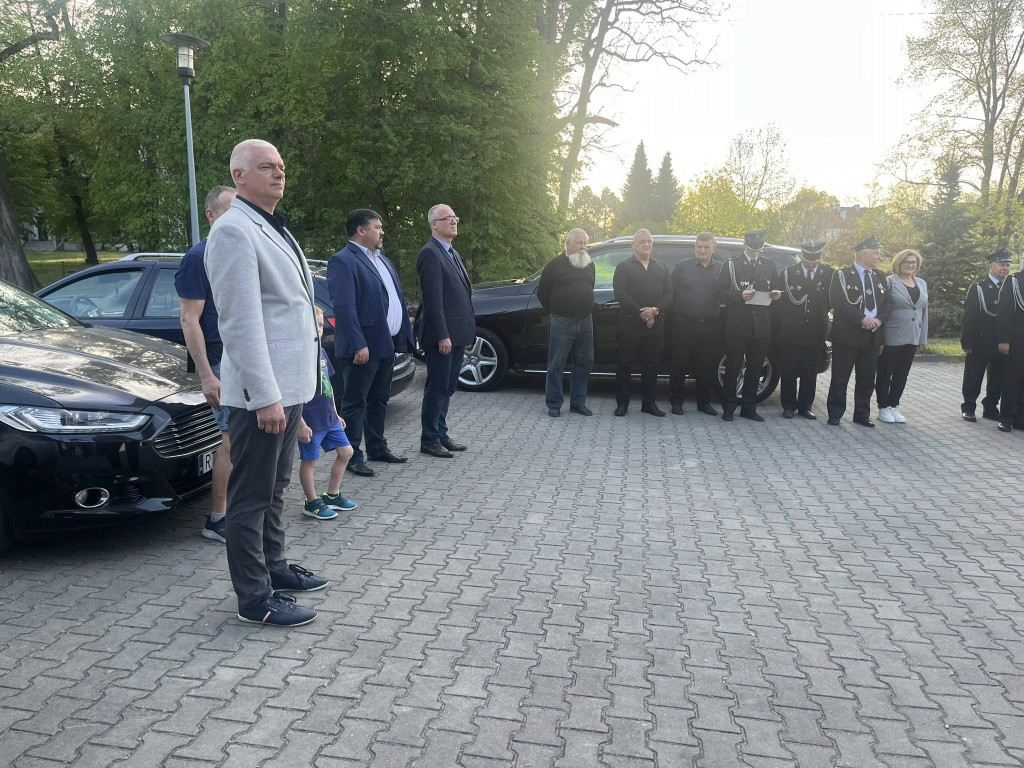 Ślubowanie MDP w OSP Mokrzyszów