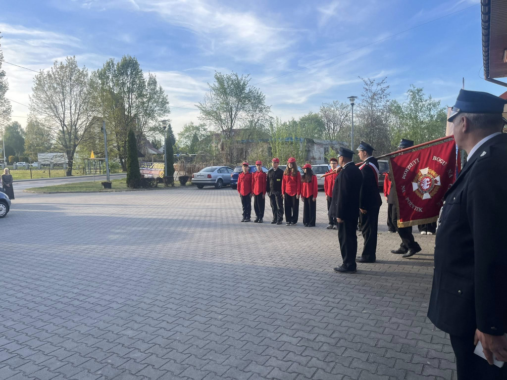 Ślubowanie MDP w OSP Mokrzyszów
