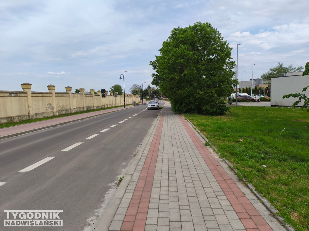 Zamknięta ul. Sandomierska w Tarnobrzegu