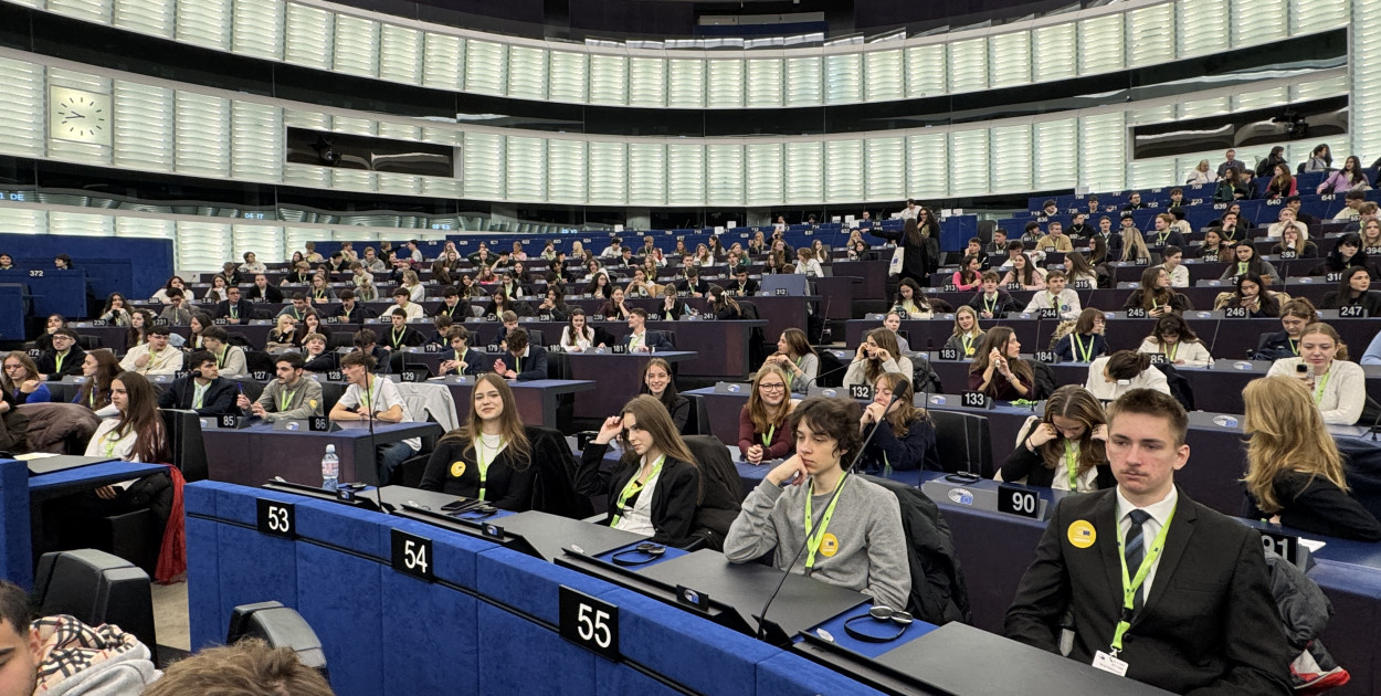 Uczniowie ZS nr 2 w Nowej Dębie w Europarlamencie