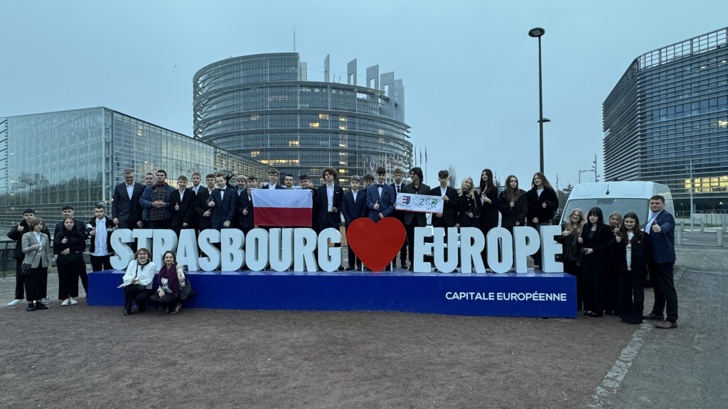 Uczniowie ZS nr 2 w Nowej Dębie w Europarlamencie