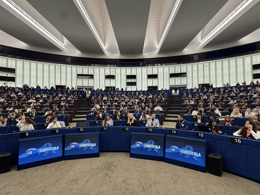 Uczniowie ZS nr 2 w Nowej Dębie w Europarlamencie