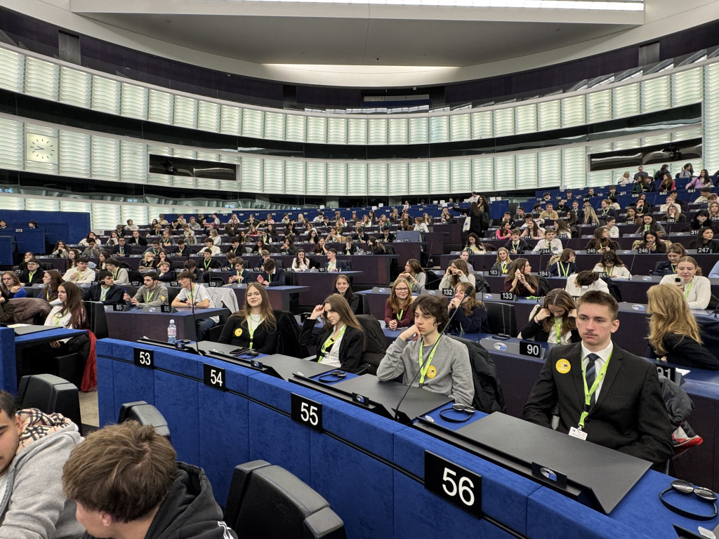 Uczniowie ZS nr 2 w Nowej Dębie w Europarlamencie