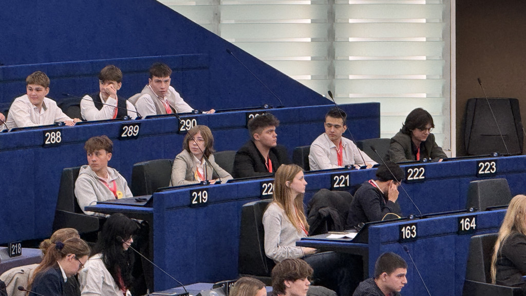 Uczniowie ZS nr 2 w Nowej Dębie w Europarlamencie