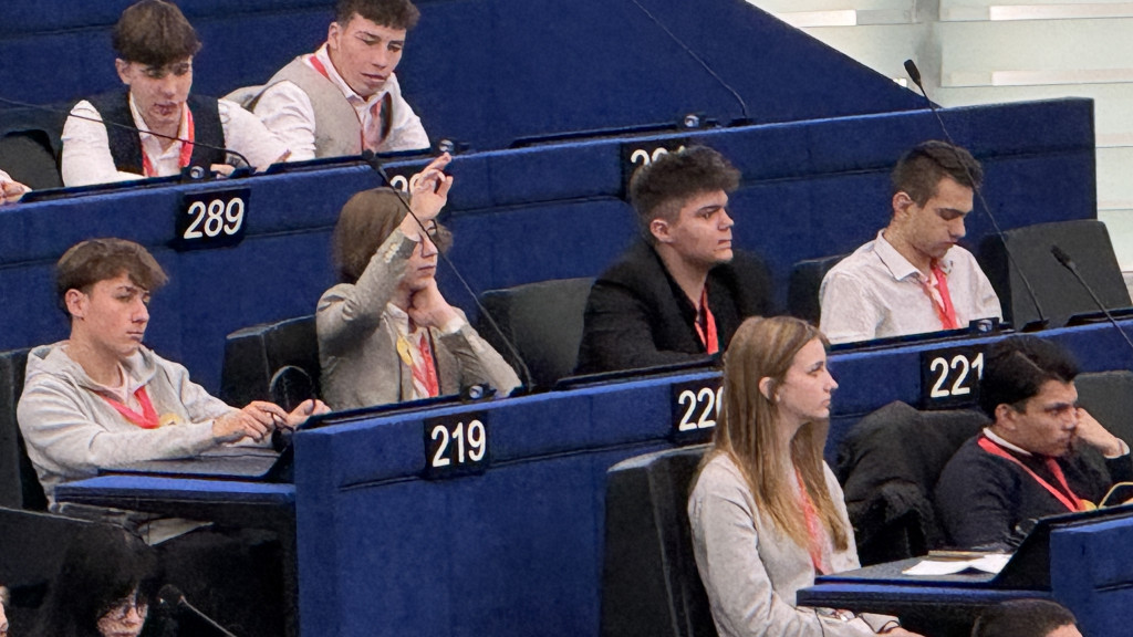 Uczniowie ZS nr 2 w Nowej Dębie w Europarlamencie