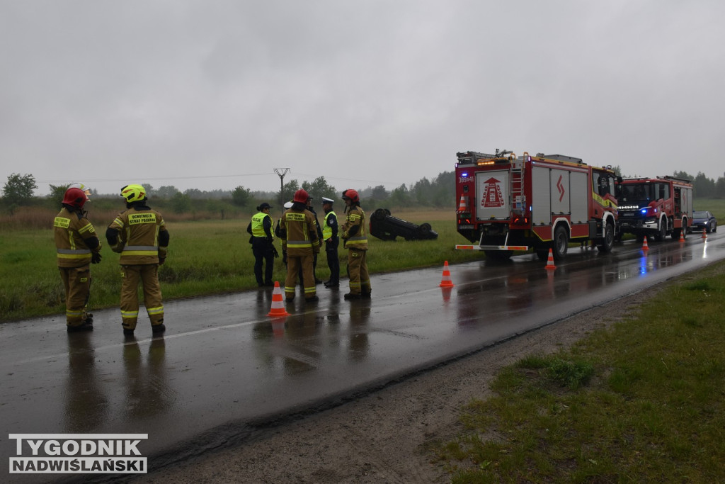 Wypadek w Chmielowie (12.05.26 r.)