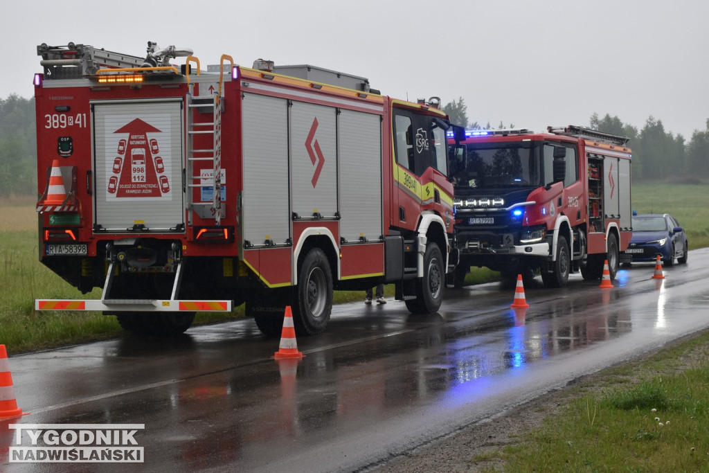 Wypadek w Chmielowie (12.05.26 r.)
