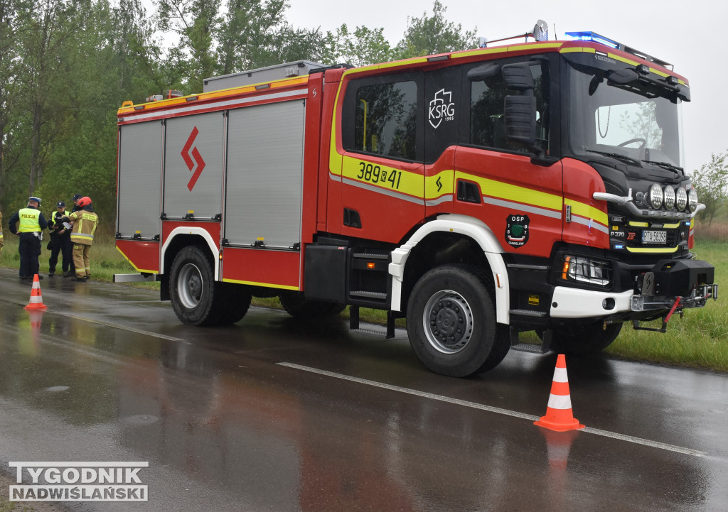 Wypadek w Chmielowie (12.05.26 r.)