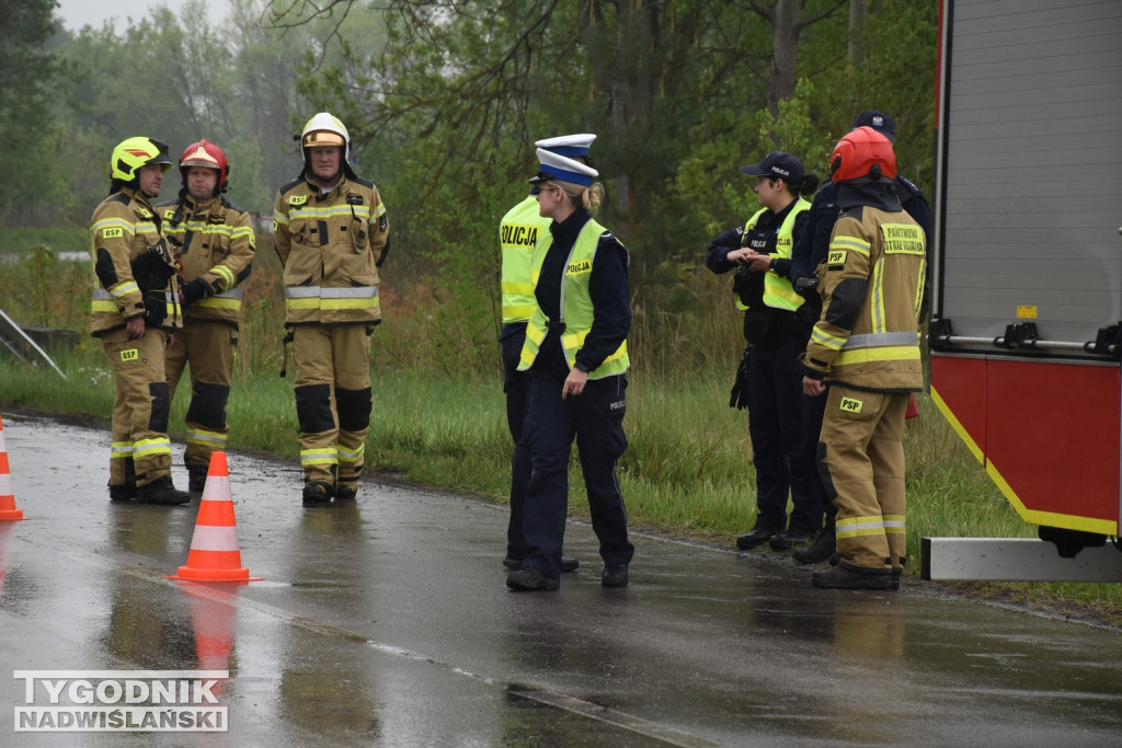 Wypadek w Chmielowie (12.05.26 r.)