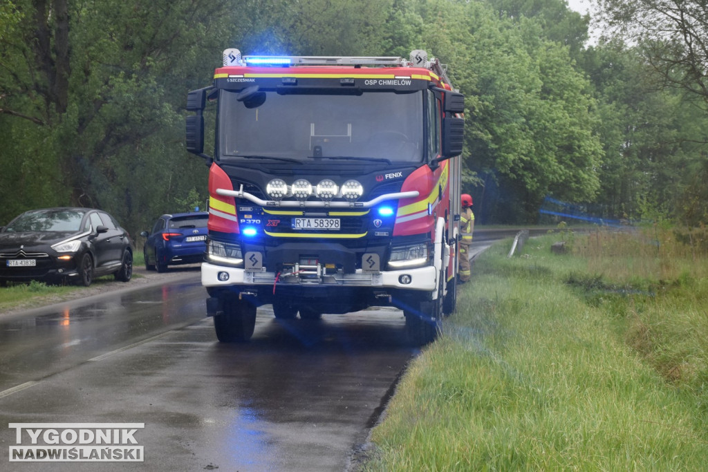 Wypadek w Chmielowie (12.05.26 r.)