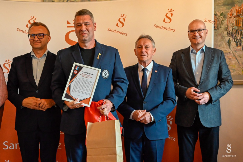 Sandomierscy sportowcy nagrodzeni