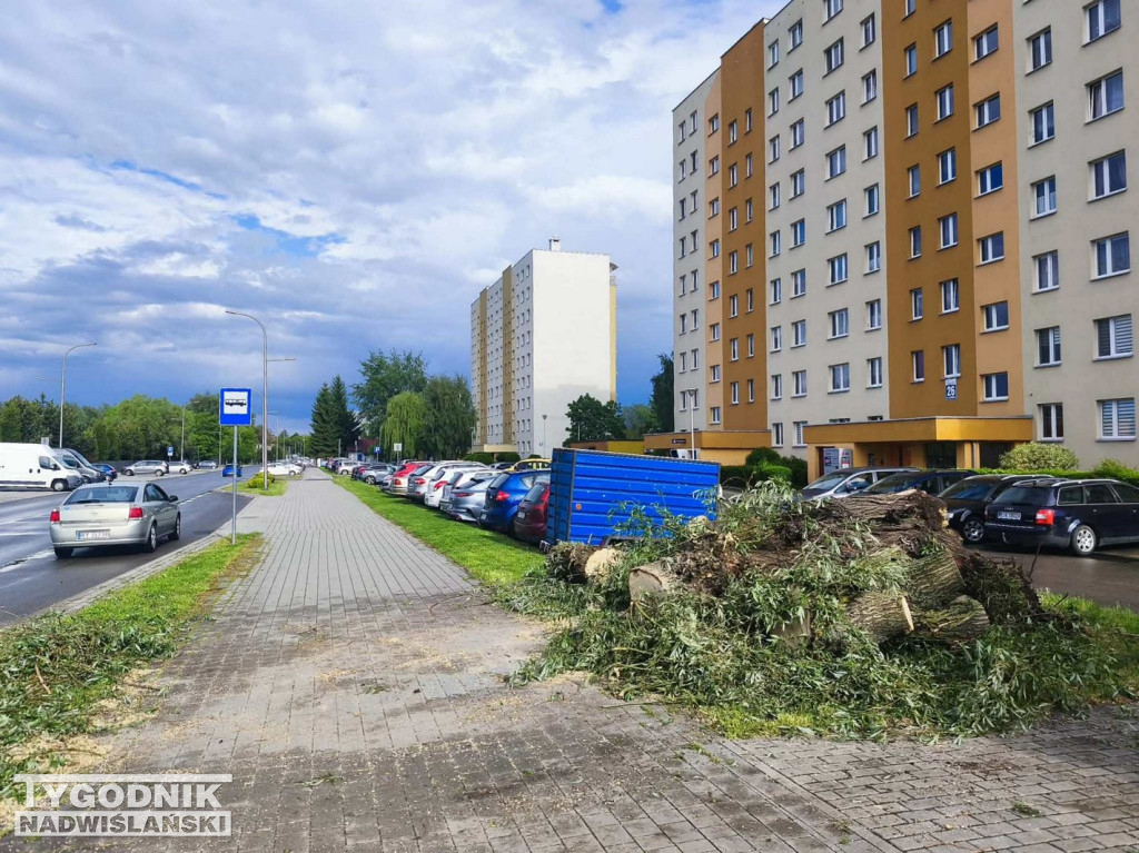 Zablokowana droga Stale - Buda Stalowska