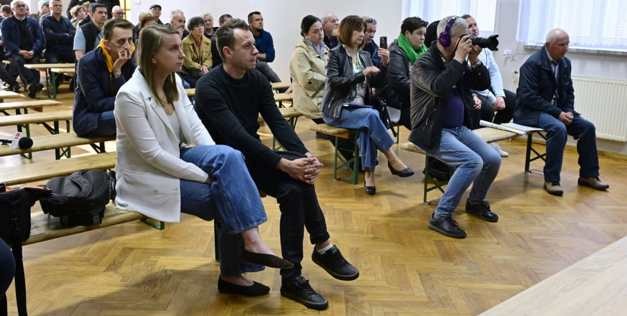 Spotkanie w sprawie asfaltowni w Stalach