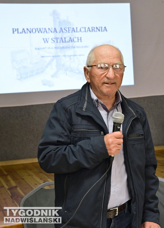 Spotkanie w sprawie asfaltowni w Stalach