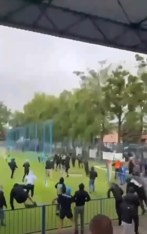 Atak kibiców Stali Gorzyce na przyjezdnych