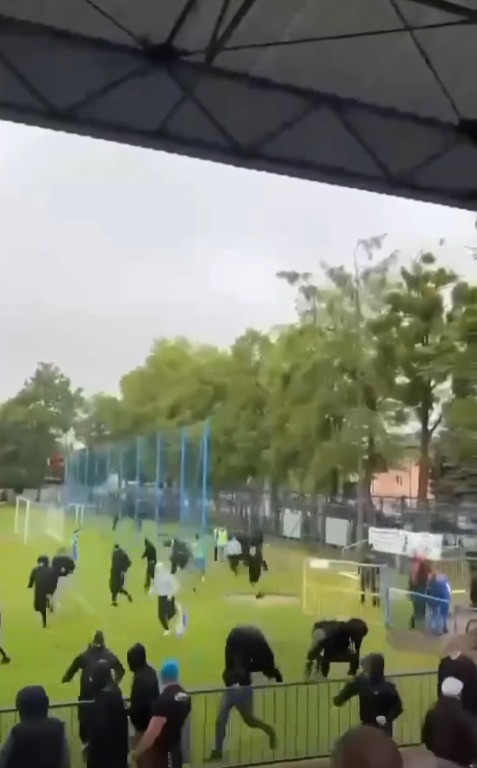 Atak kibiców Stali Gorzyce na przyjezdnych