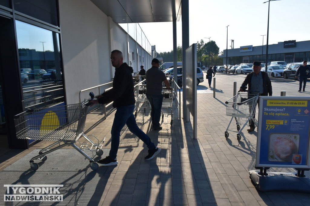 Nowe centrum handlowe w Sandomierzu