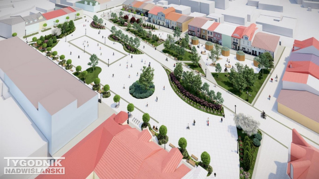 Modernizacja placu Bartosza Głowackiego w Tarnobrzegu