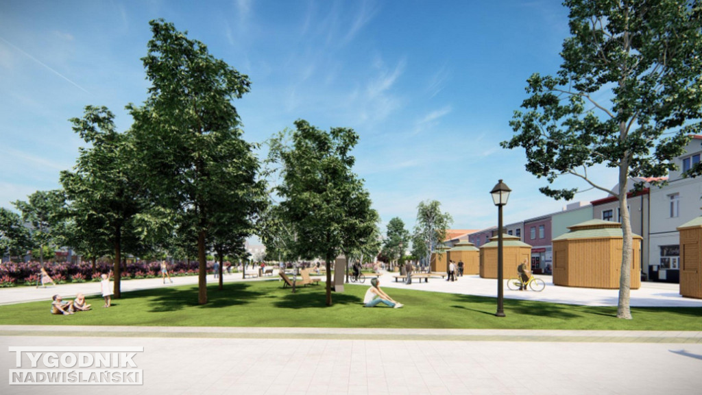 Modernizacja placu Bartosza Głowackiego w Tarnobrzegu