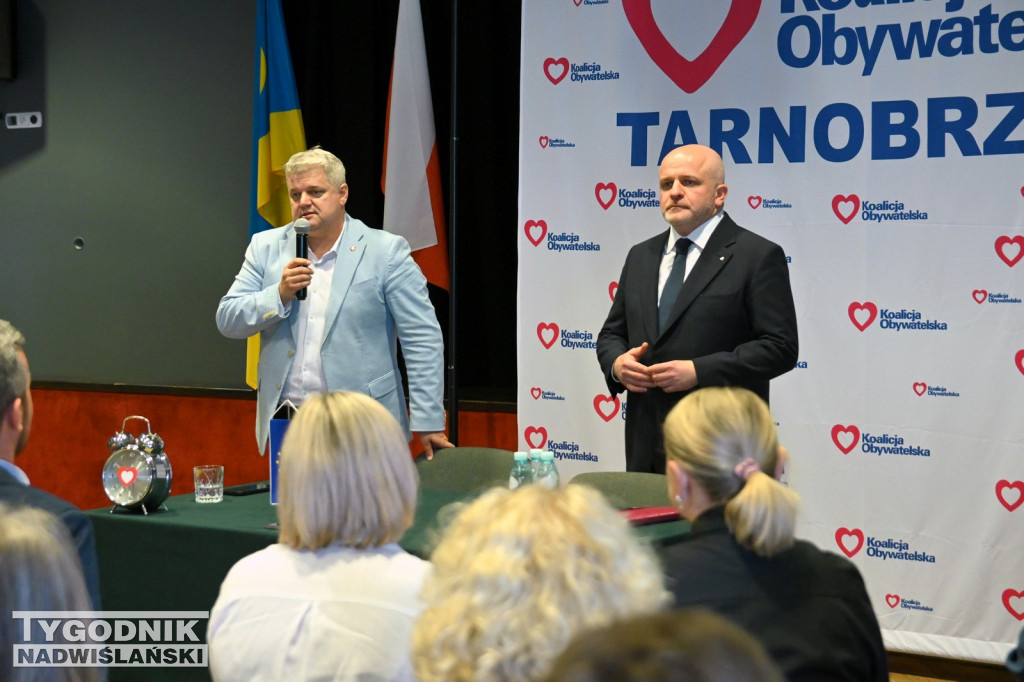 Spotkanie z posłem Pawłem Kowalem w Tarnobrzegu