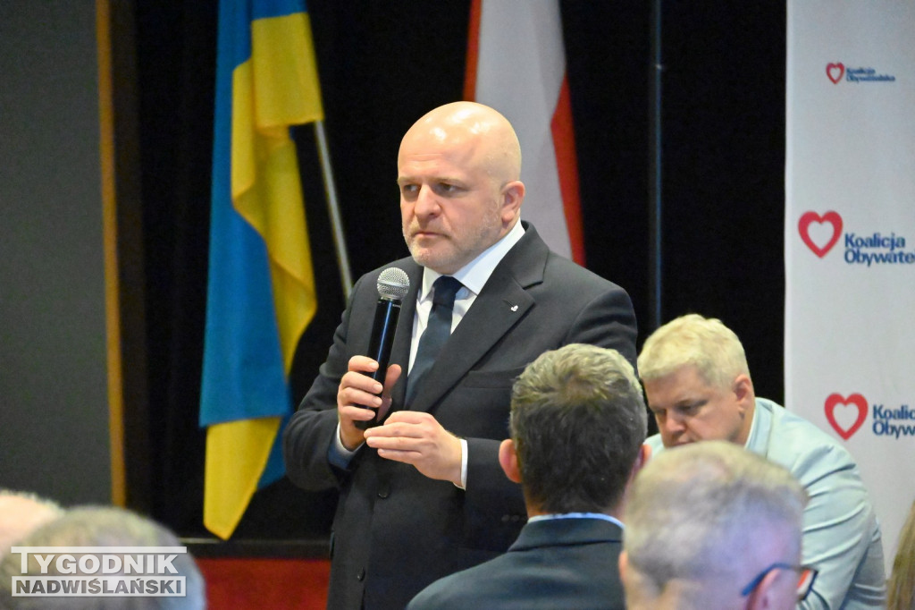 Spotkanie z posłem Pawłem Kowalem w Tarnobrzegu