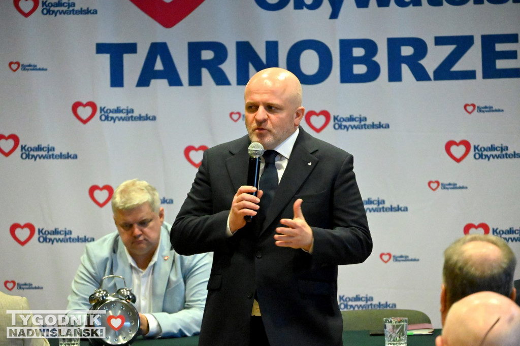 Spotkanie z posłem Pawłem Kowalem w Tarnobrzegu