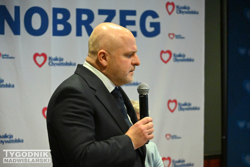 Spotkanie z posłem Pawłem Kowalem w Tarnobrzegu