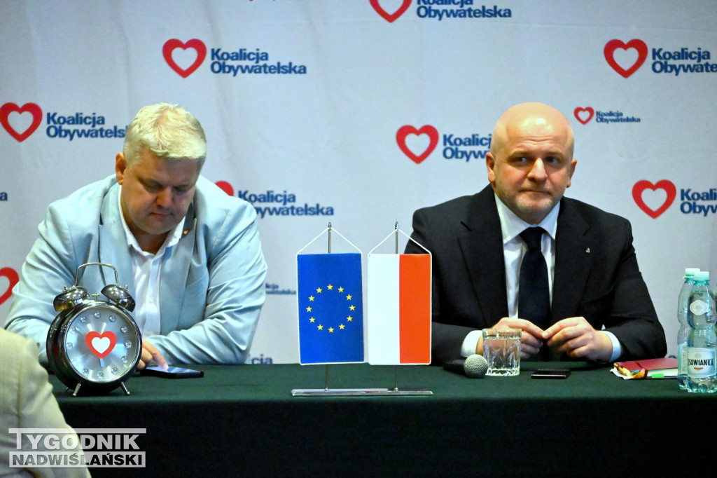 Spotkanie z posłem Pawłem Kowalem w Tarnobrzegu