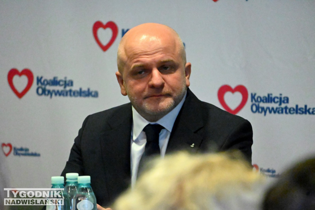 Spotkanie z posłem Pawłem Kowalem w Tarnobrzegu