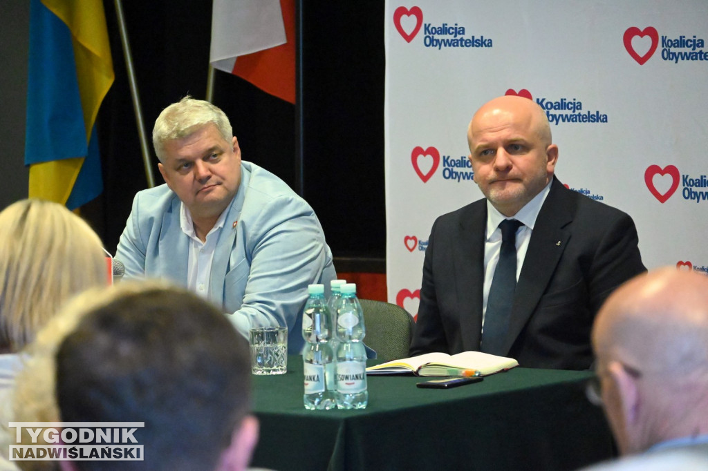 Spotkanie z posłem Pawłem Kowalem w Tarnobrzegu