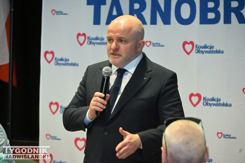 Spotkanie z posłem Pawłem Kowalem w Tarnobrzegu