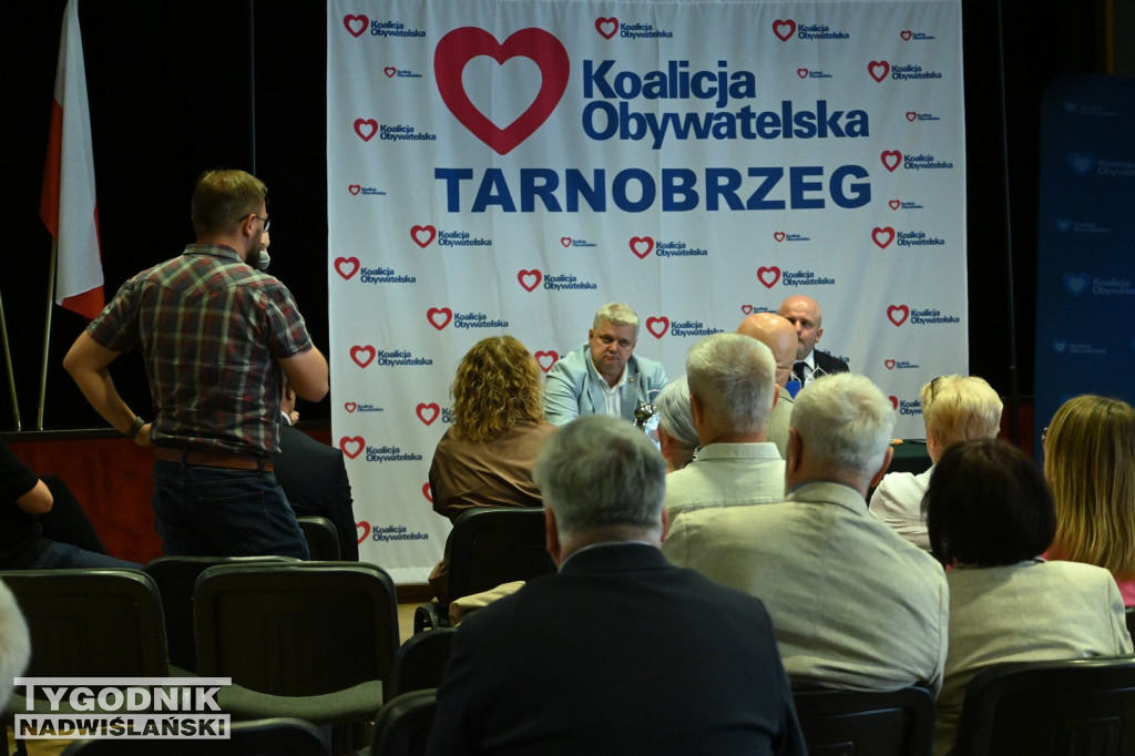 Spotkanie z posłem Pawłem Kowalem w Tarnobrzegu