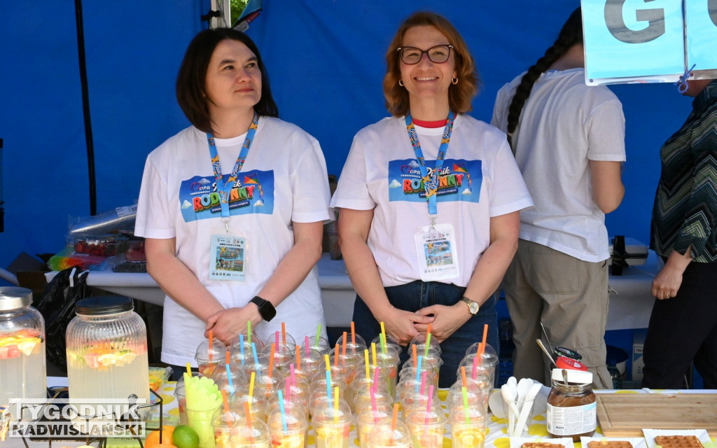 Piknik rodzinny na placu Bartosza Głowackiego w Tarnobrzegu