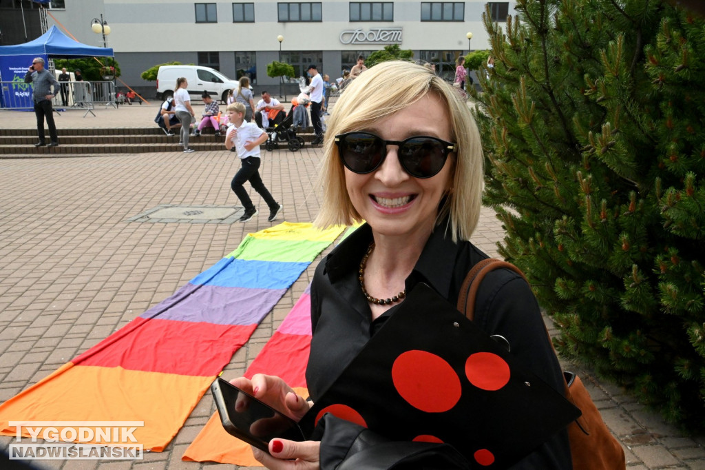 Piknik rodzinny na placu Bartosza Głowackiego w Tarnobrzegu