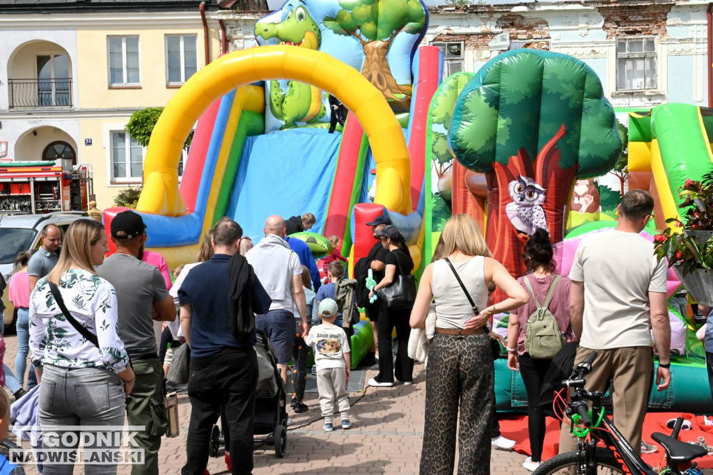 Piknik rodzinny na placu Bartosza Głowackiego w Tarnobrzegu