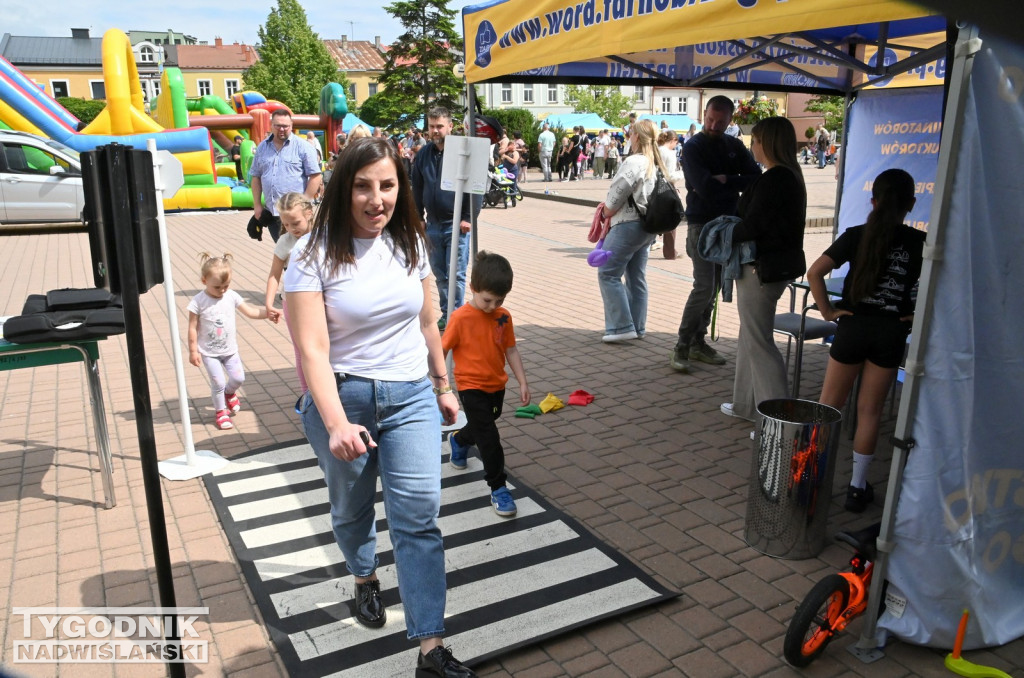 Piknik rodzinny na placu Bartosza Głowackiego w Tarnobrzegu