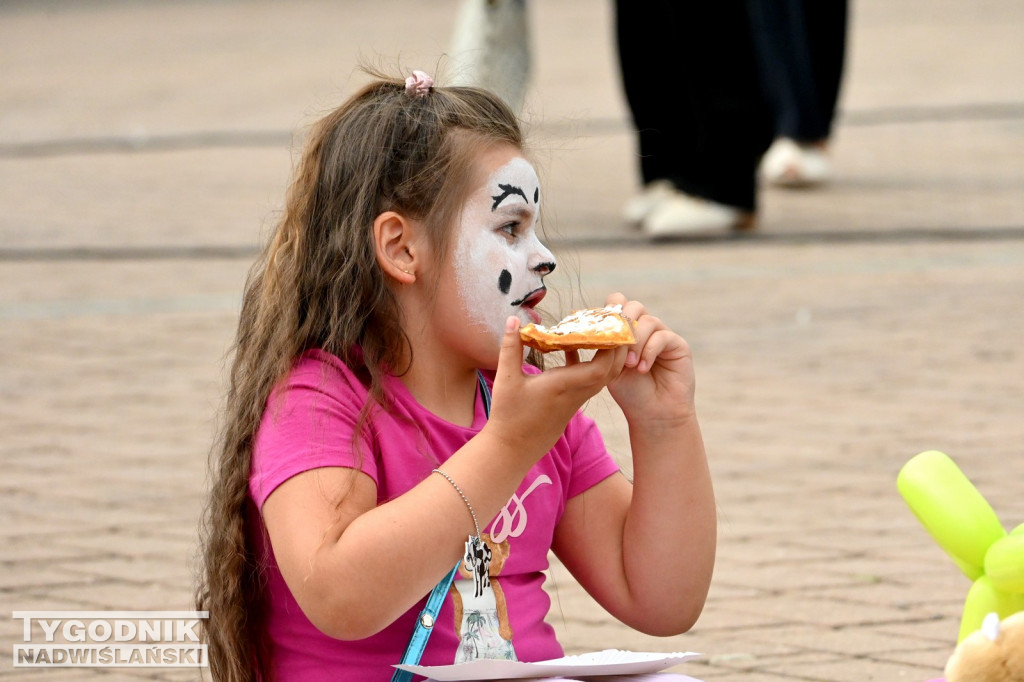 Piknik rodzinny na placu Bartosza Głowackiego w Tarnobrzegu