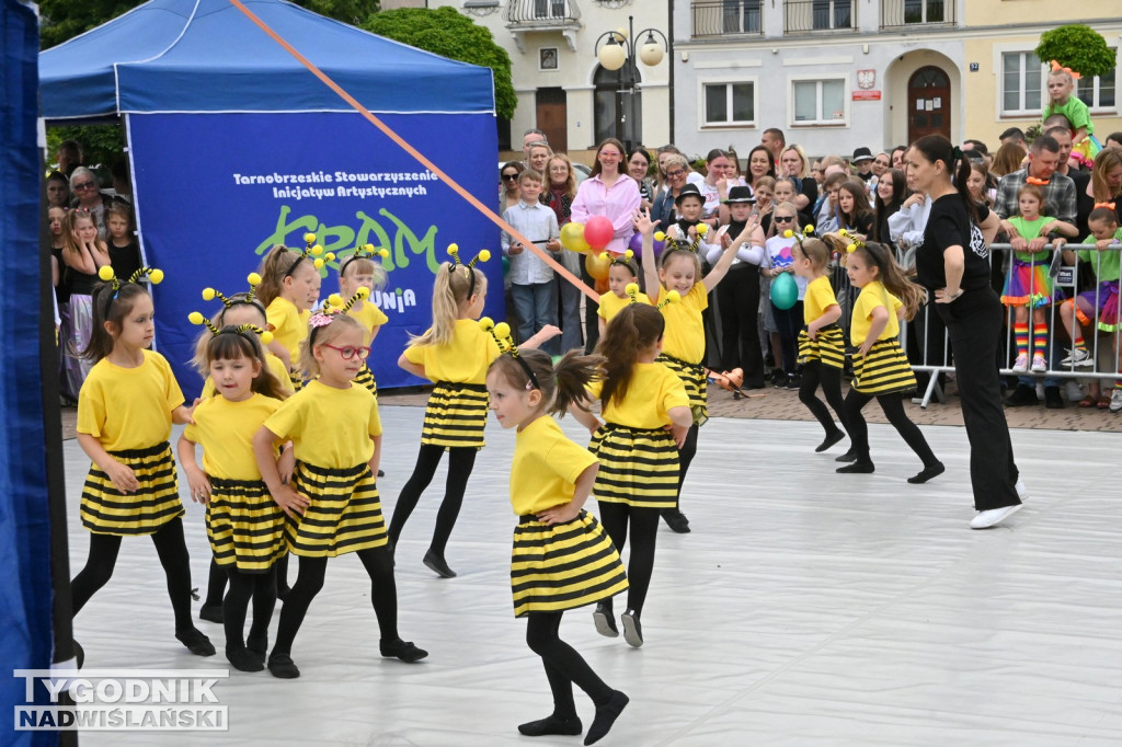 Piknik rodzinny na placu Bartosza Głowackiego w Tarnobrzegu